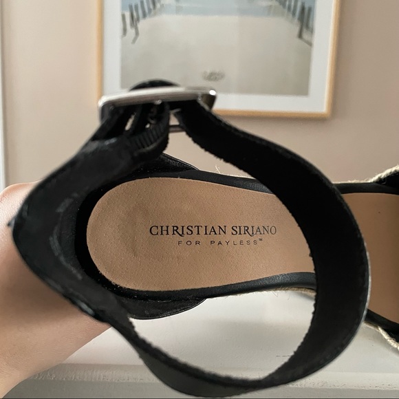 Burlap Heels - Picture 4 of 5